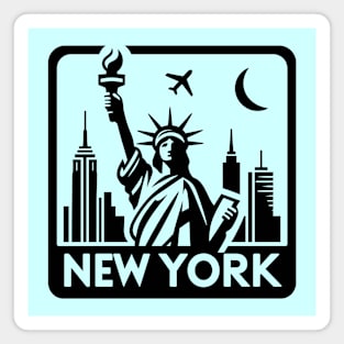 New York Sign Magnet
